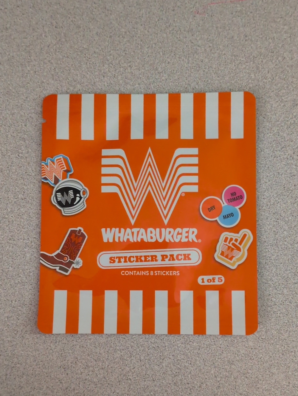 Whataburger Sticker Pack Collectible 2026